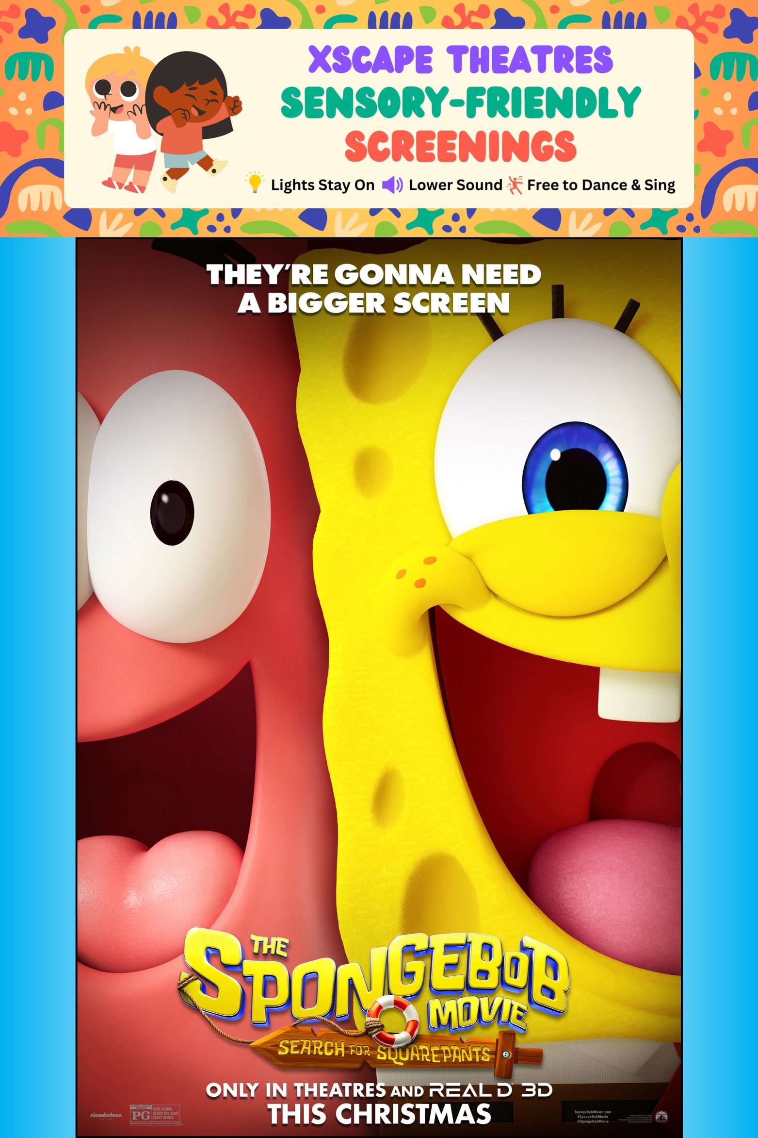 The SpongeBob Movie: Search for SquarePants (Sensory Friendly)   