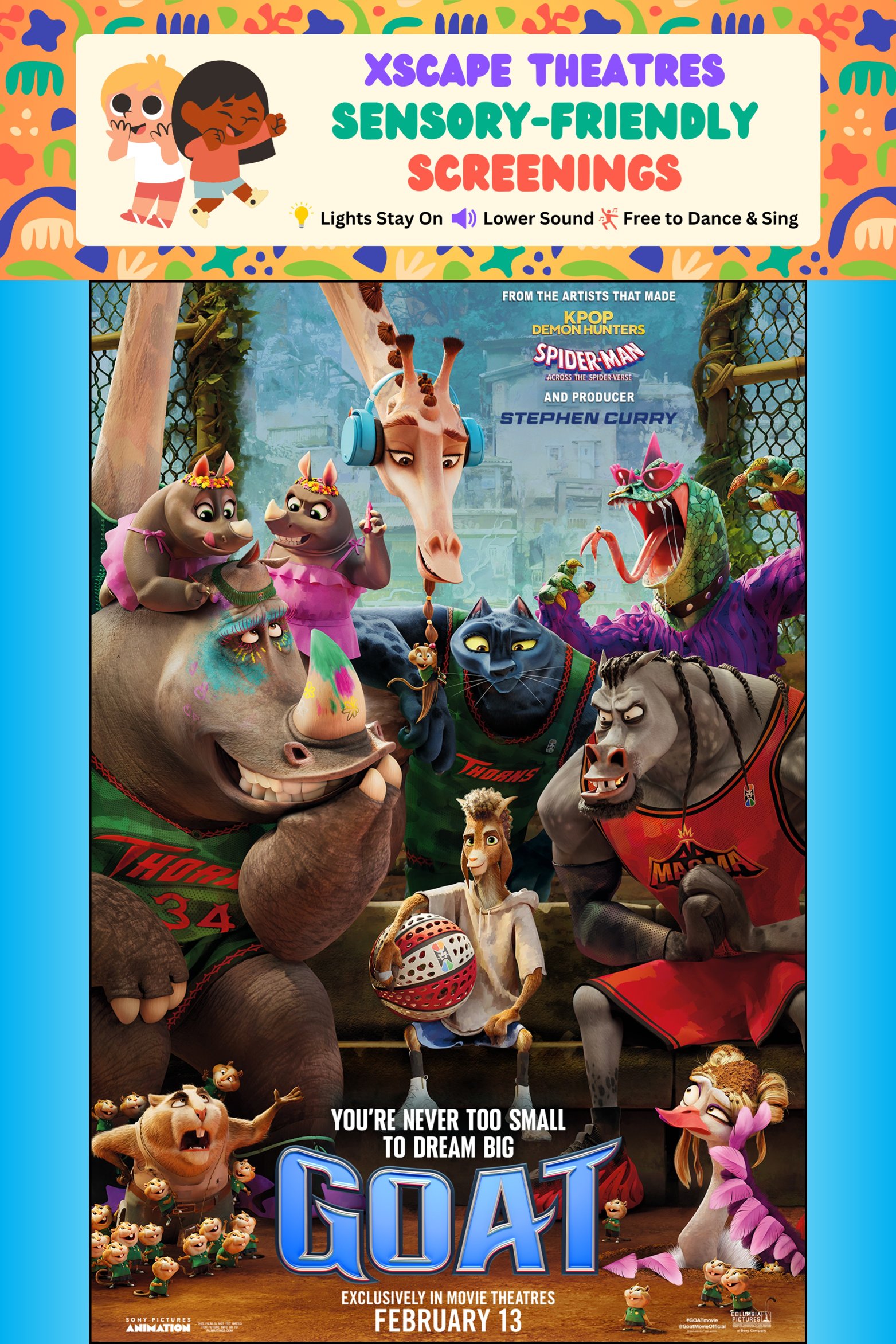 GOAT (Sensory-Friendly)