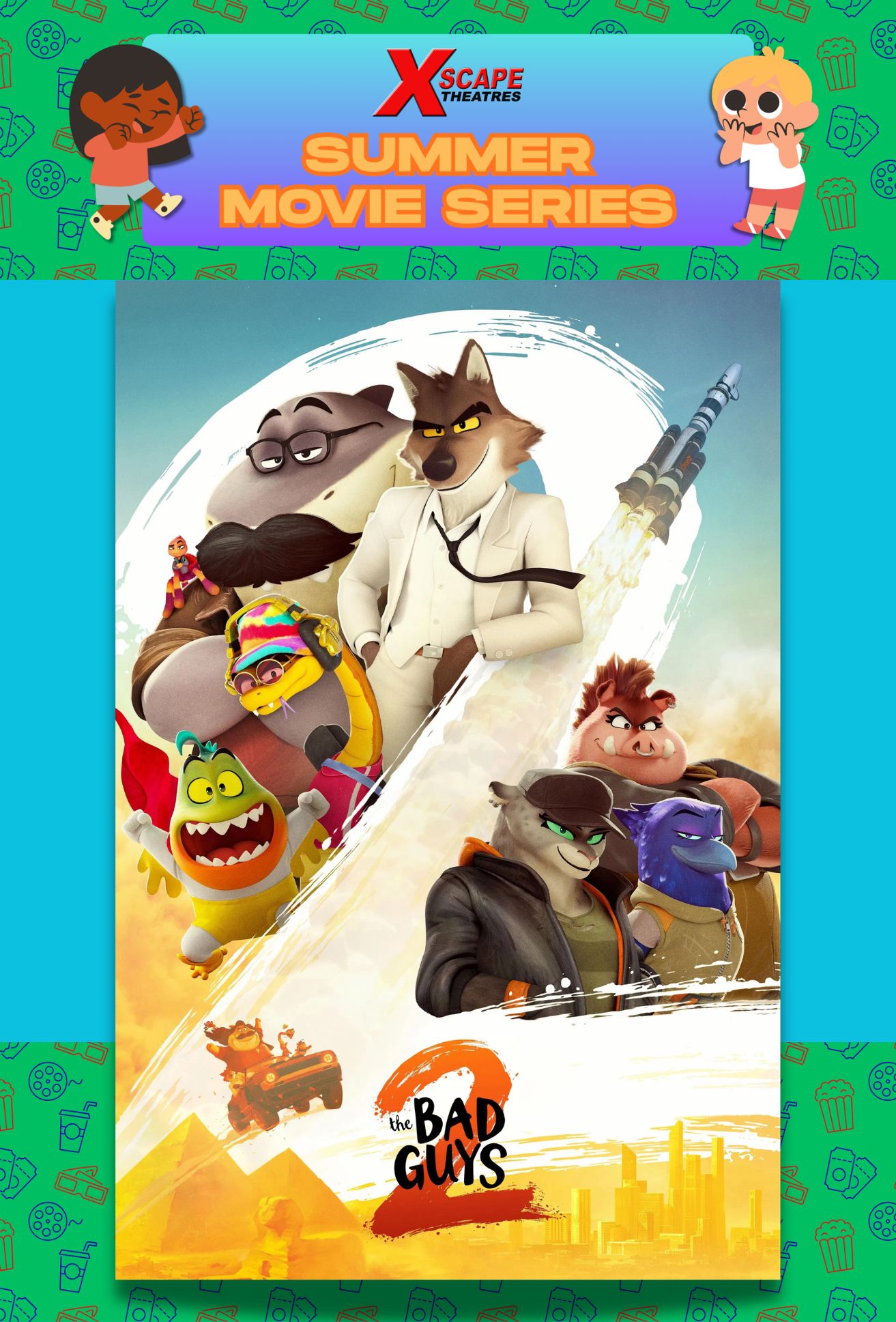 FREE Summer Movie Series 2026: The Bad Guys 2