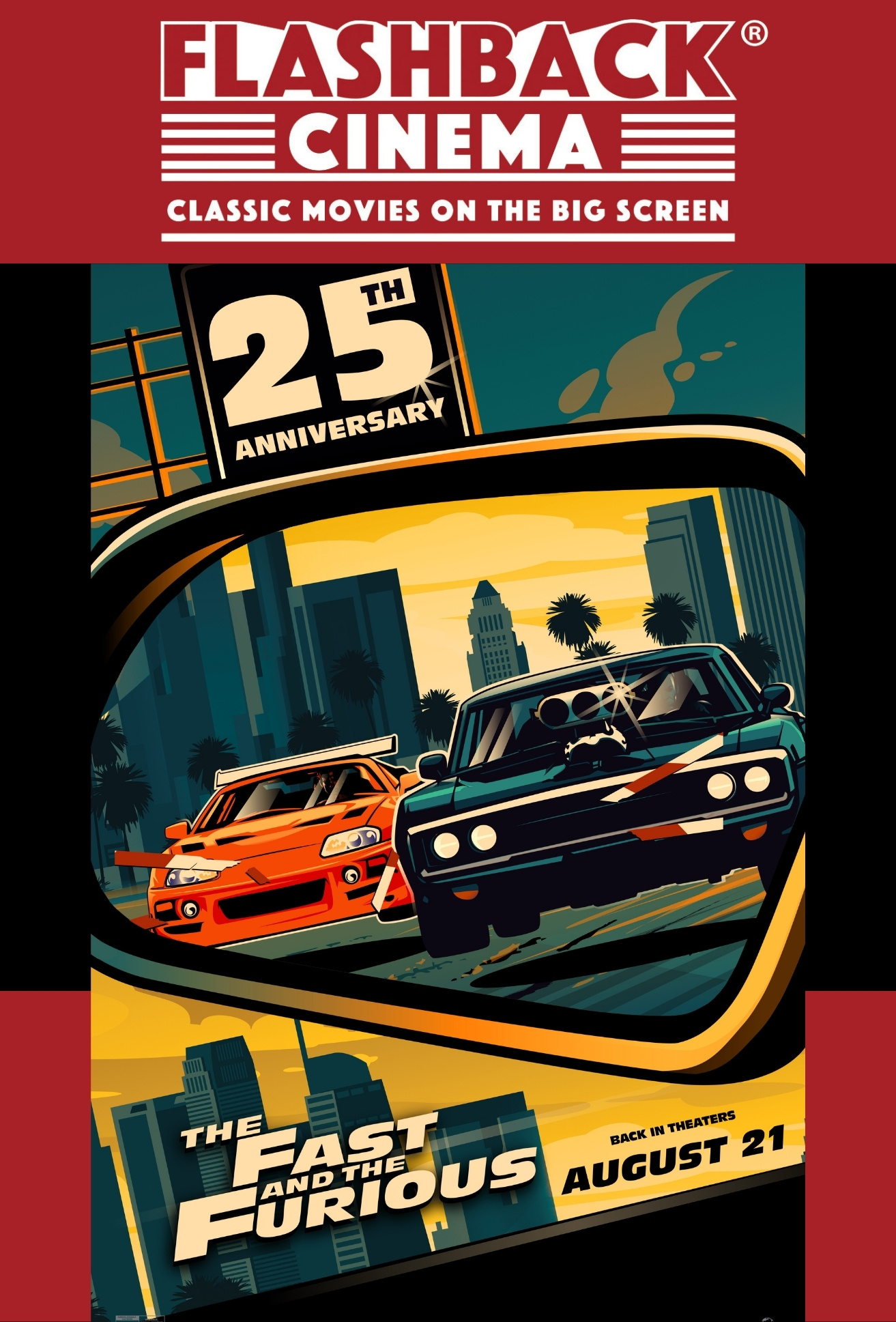 Flashback Cinema 2026: The Fast and The Furious 25th Anniversary