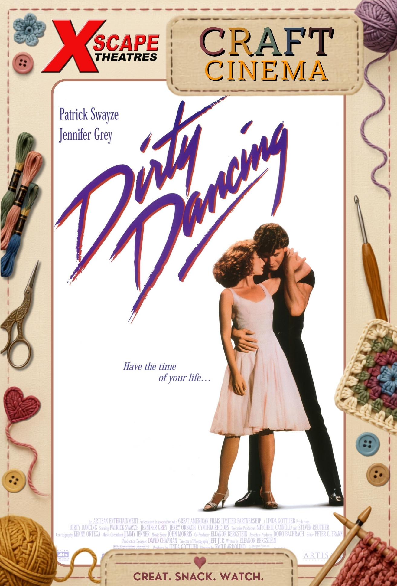 Craft Cinema: Dirty Dancing