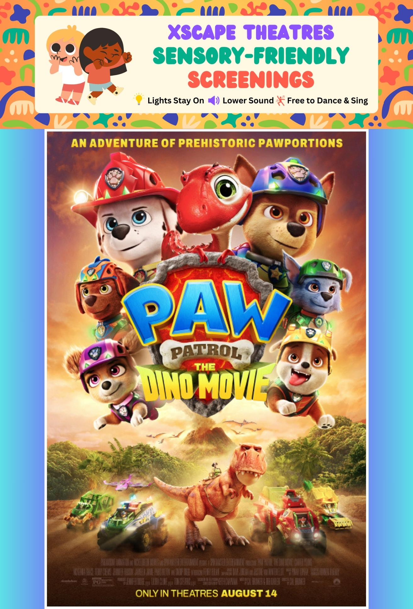 PAW Patrol: The Dino Movie (Sensory Friendly)