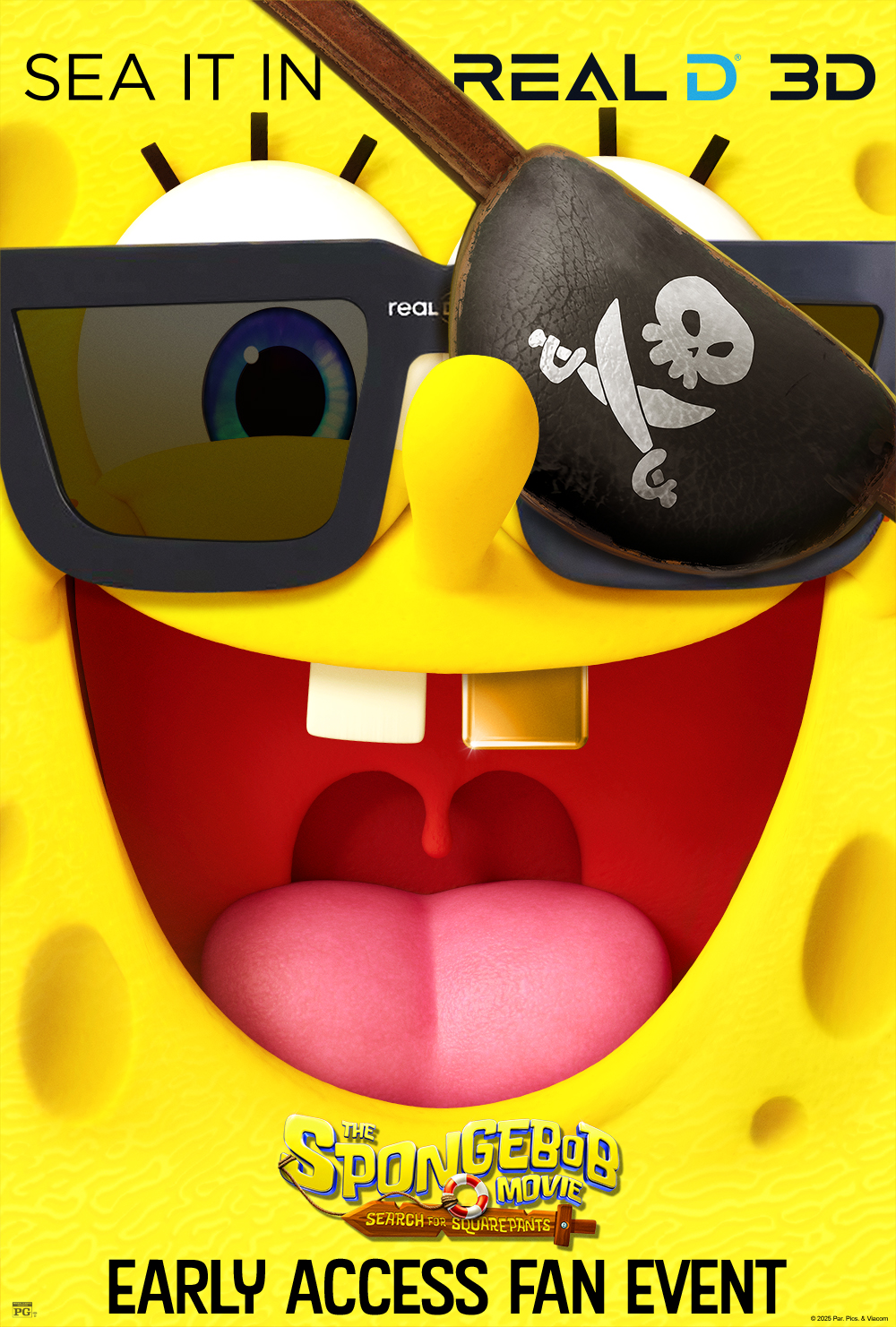 3D The SpongeBob Movie: Search for SquarePants Early Access